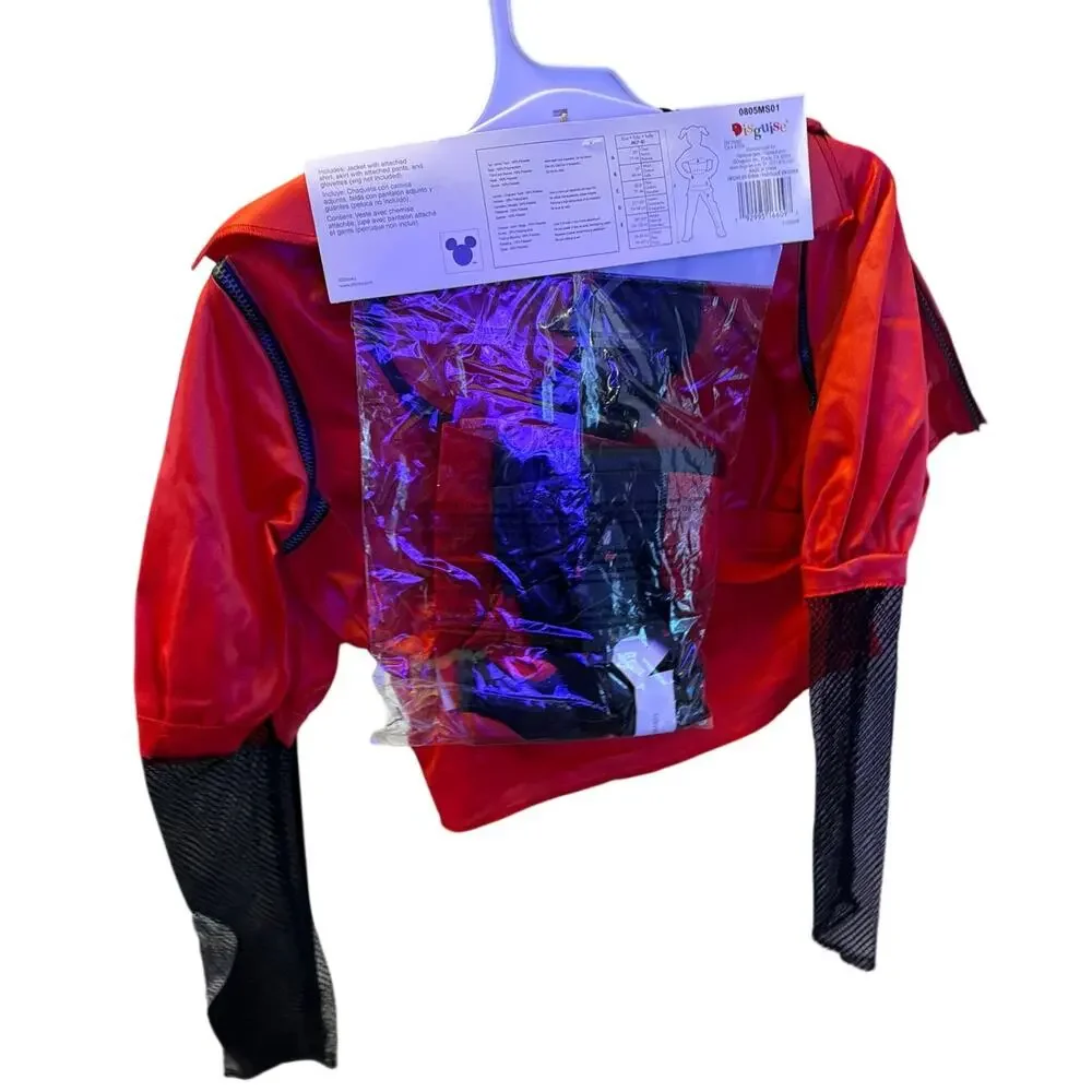 Descendants Costume Red Size medium 7-8 NWT
